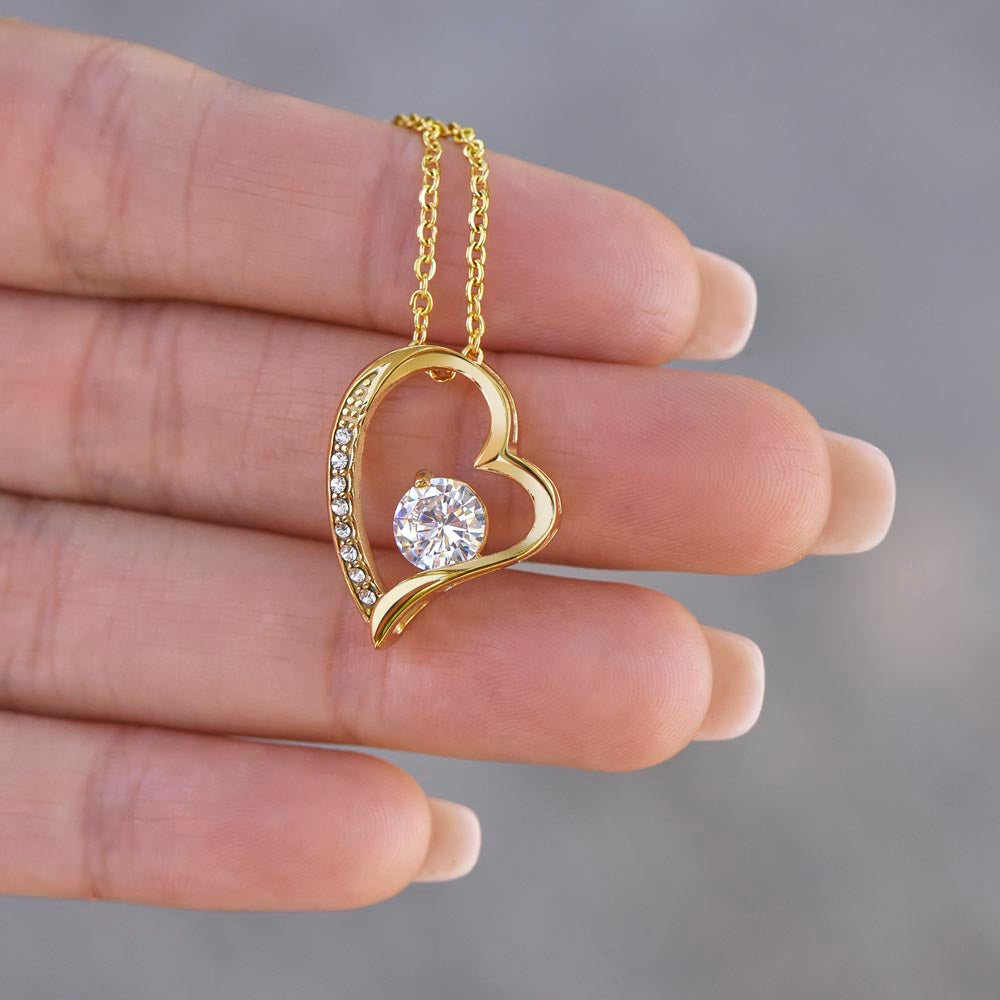 To My Wife – You're the Love of My Life Forever Necklace