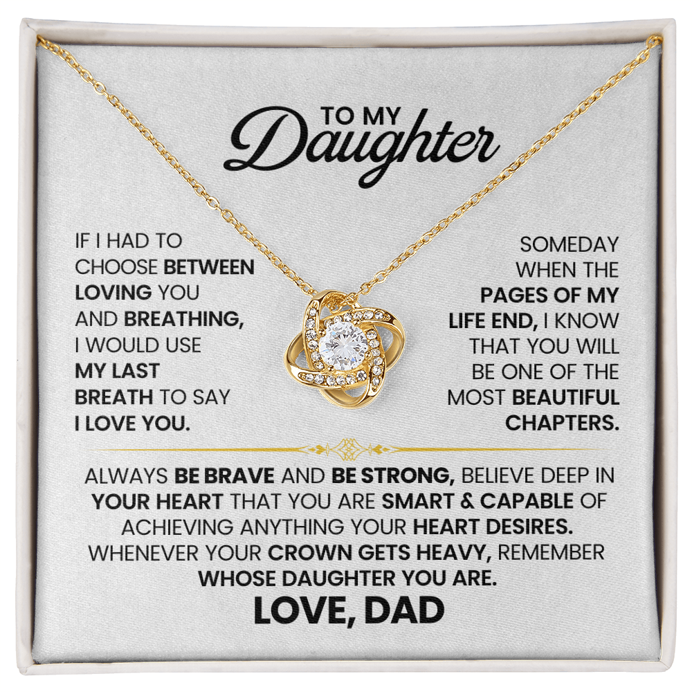 18k-yellow-gold-Love-Knot-Necklace-for-daughter-keepsake