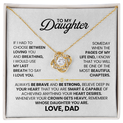 18k-yellow-gold-Love-Knot-Necklace-for-daughter-keepsake