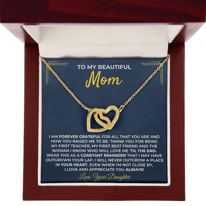 Daughter-to-mom-interlocking-hearts-necklace 