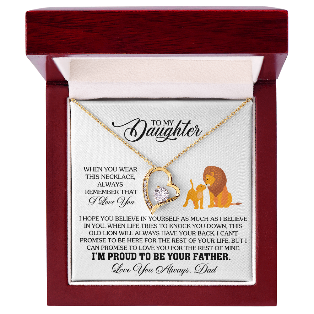 Forever-Love-Necklace-symbolizing-father-daughter-unbreakable-bond
