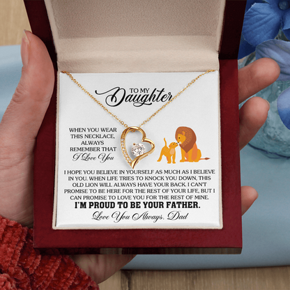 Forever-Love-pendant-for-daughter-with-inspirational-message-card