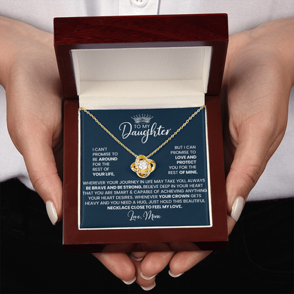 Forever-love-Love-Knot-Necklace-for-daughter-keepsake-gift 