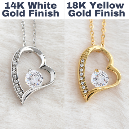 To My Wife My Soulmate Forever Love Necklace