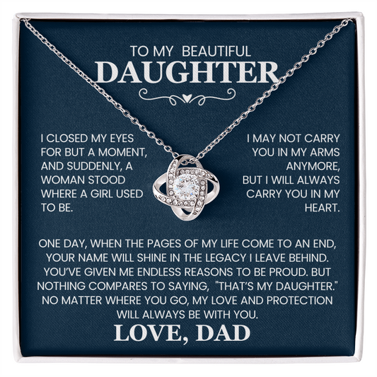 Gift-ready-Love-Knot-necklace-for-adult-daughter 