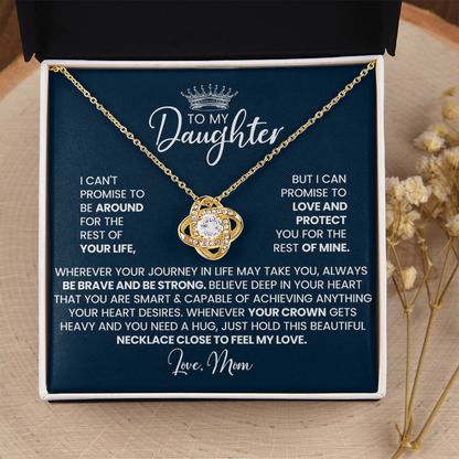 Graduation-Love-Knot-Necklace-for-daughter-gift-from-mother 
