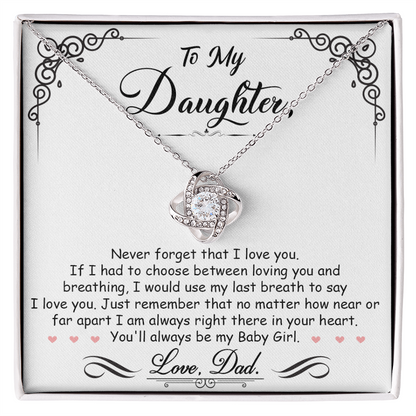Graduation-gift-Love-Knot-necklace-for-daughter-with-message-card 