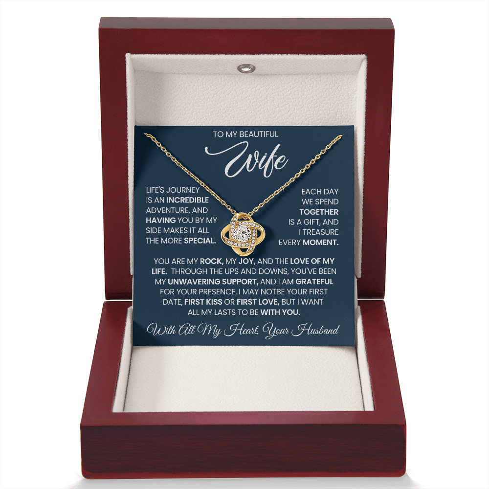 Luxury-LED-gift-box-with-Love-Knot-necklace