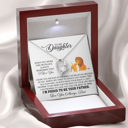 Luxury-gift-box-with-Forever-Love-Necklace-for-daughter
