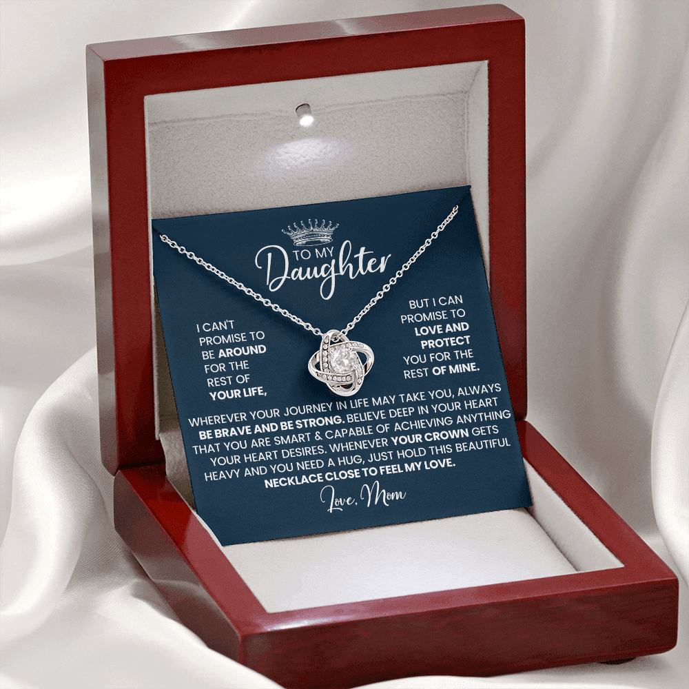 Luxury-gift-box-with-Love-Knot-Necklace-for-daughter-from-mom 