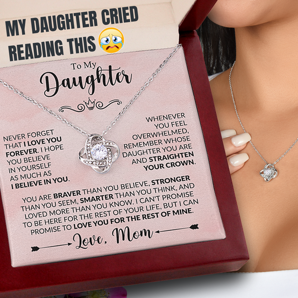 To My Daughter -  Braver, Stronger, and Smarter Than You Know – Ship FAST & FREE From USA