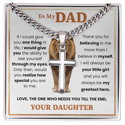artisan-cross-necklace-gift-for-dad-from-daughter 
