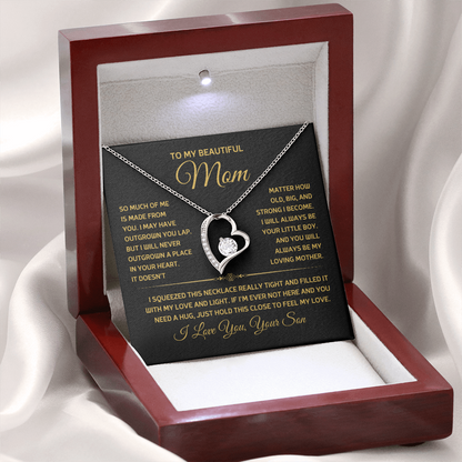 To My Mom – Forever Love Necklace from Son