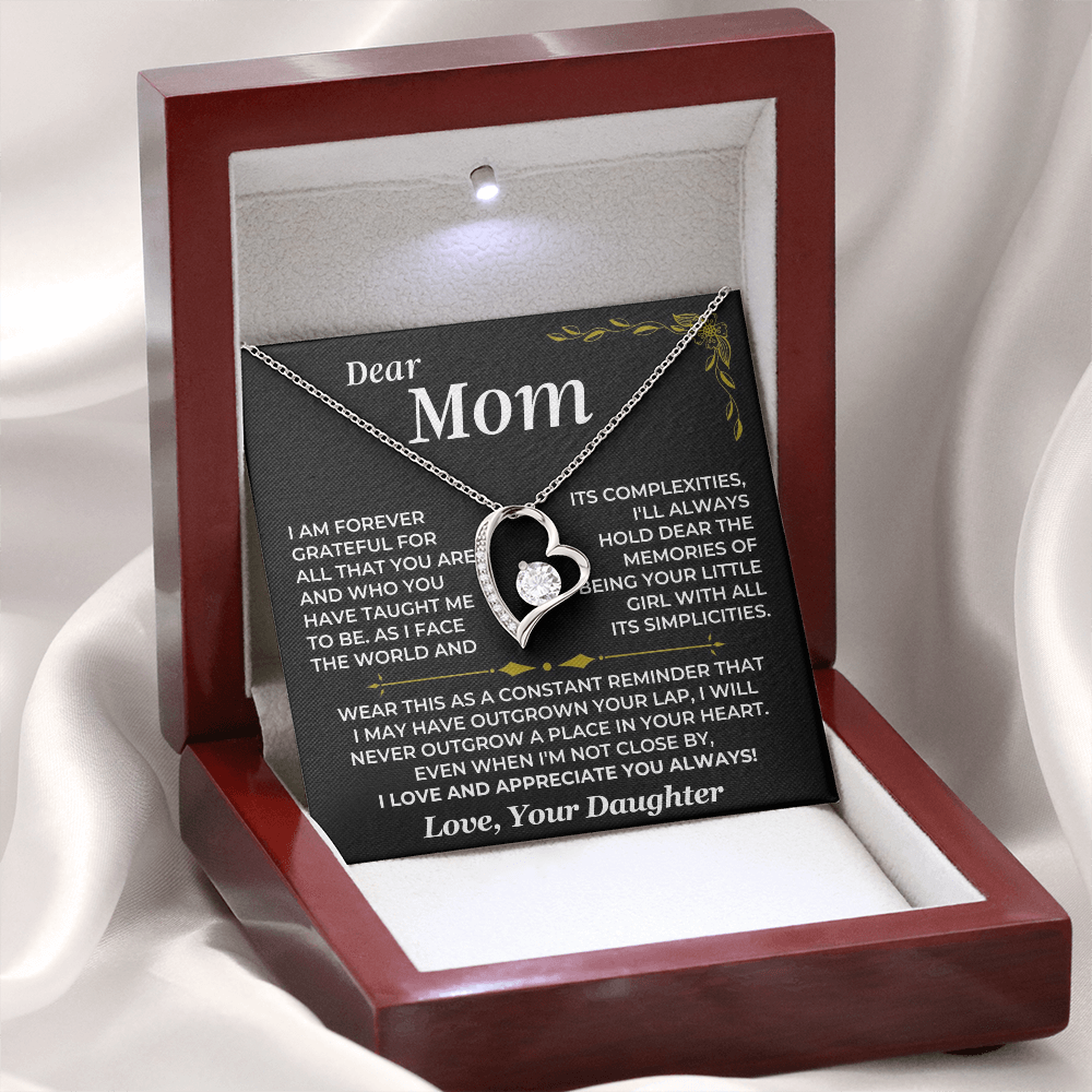 To My Mom – Forever Love Necklace from Daughter