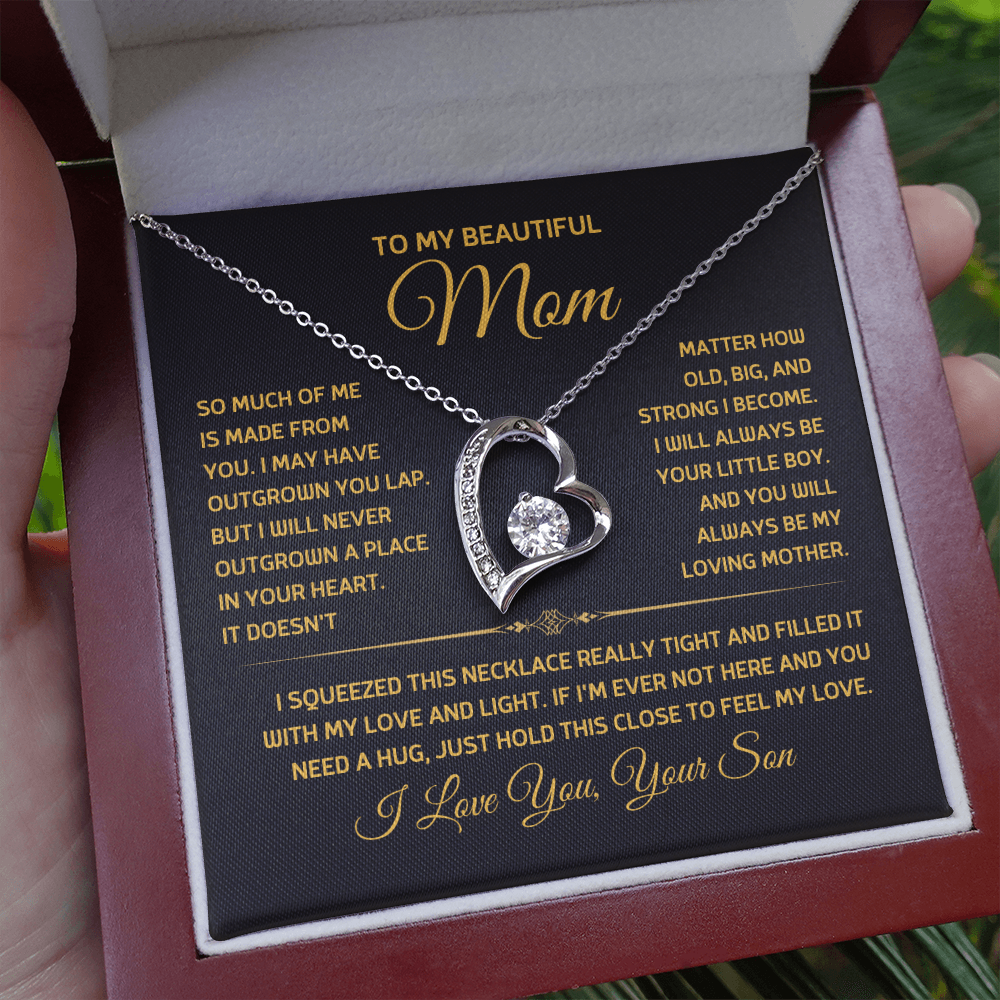 To My Mom – Forever Love Necklace from Son