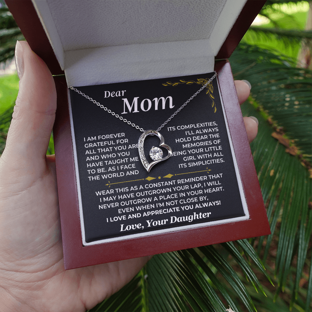 To My Mom – Forever Love Necklace from Daughter