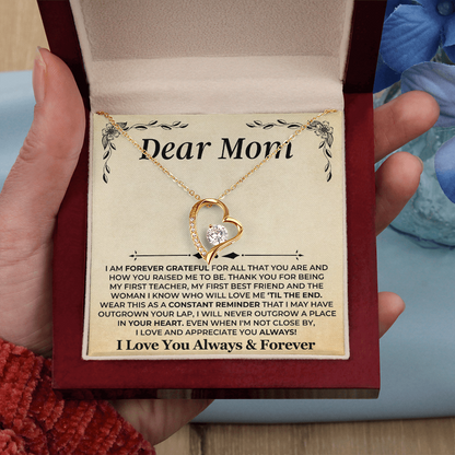 Dear Mom – Forever Love Necklace from Daughter