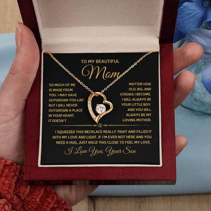 To My Mom – Forever Love Necklace from Son