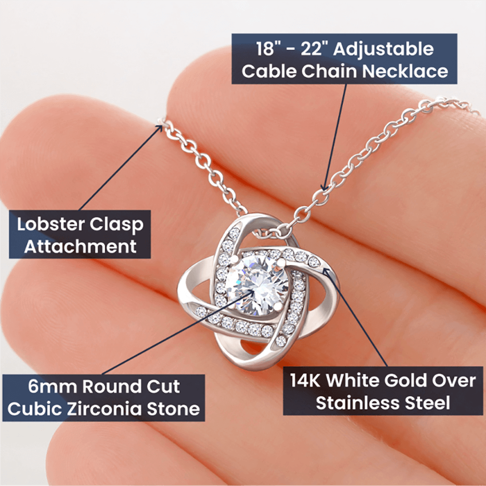 To My Daughter Necklace – Love You Forever, Mom