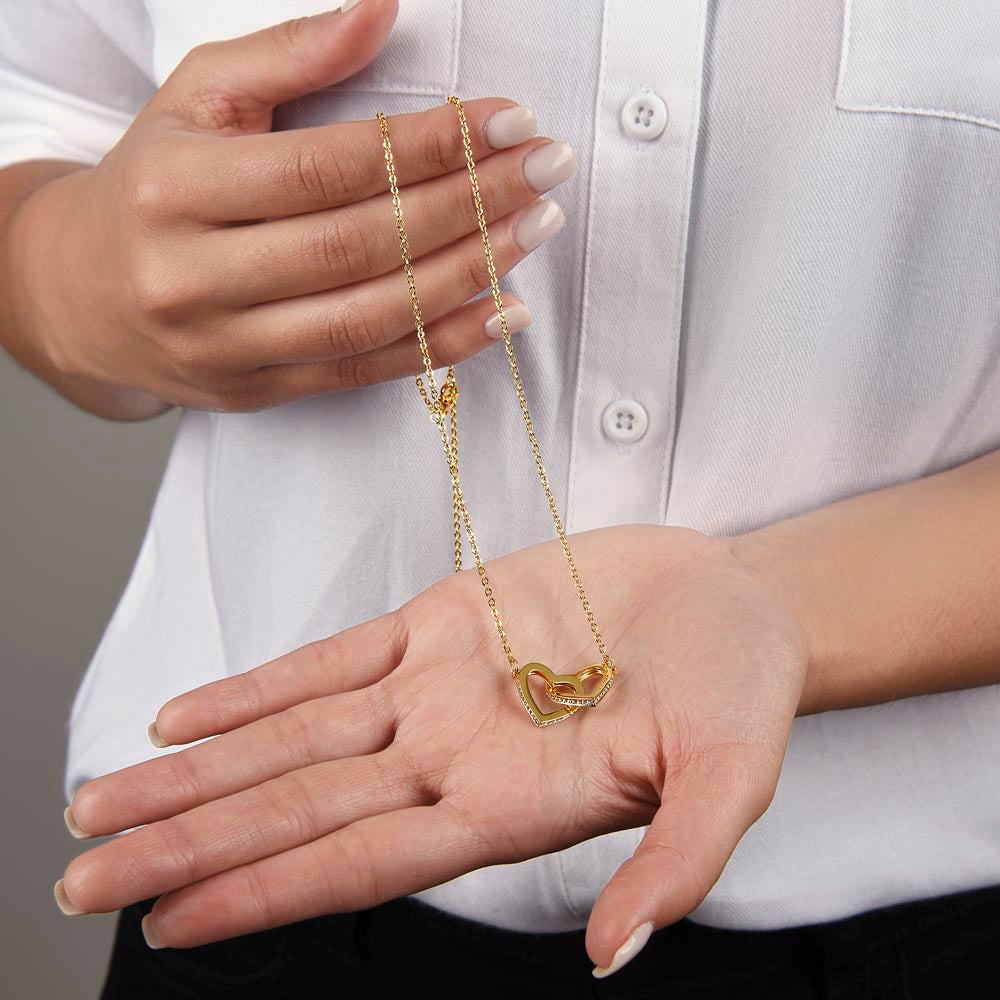 To My Granddaughter Necklace – Forever Loved by Grandma