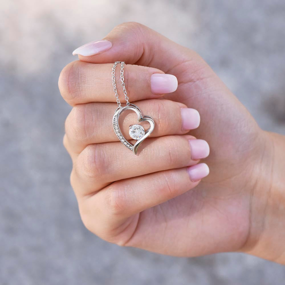 Eternal Love Necklace for Wife – Forever & Always Yours
