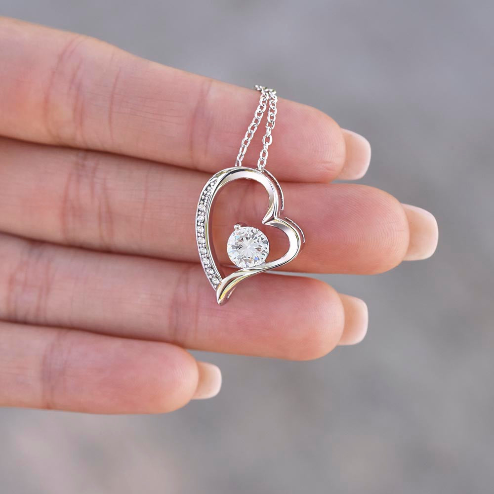 Forever Love Necklace for Granddaughter – Gift with Message of Love