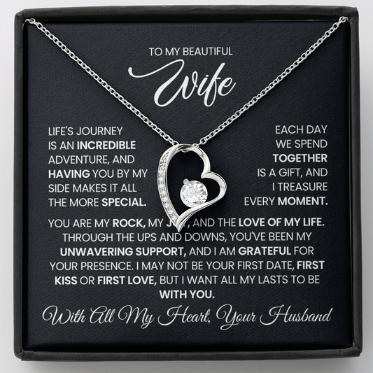 To My Wife – You're My Greatest Adventure & Forever Love