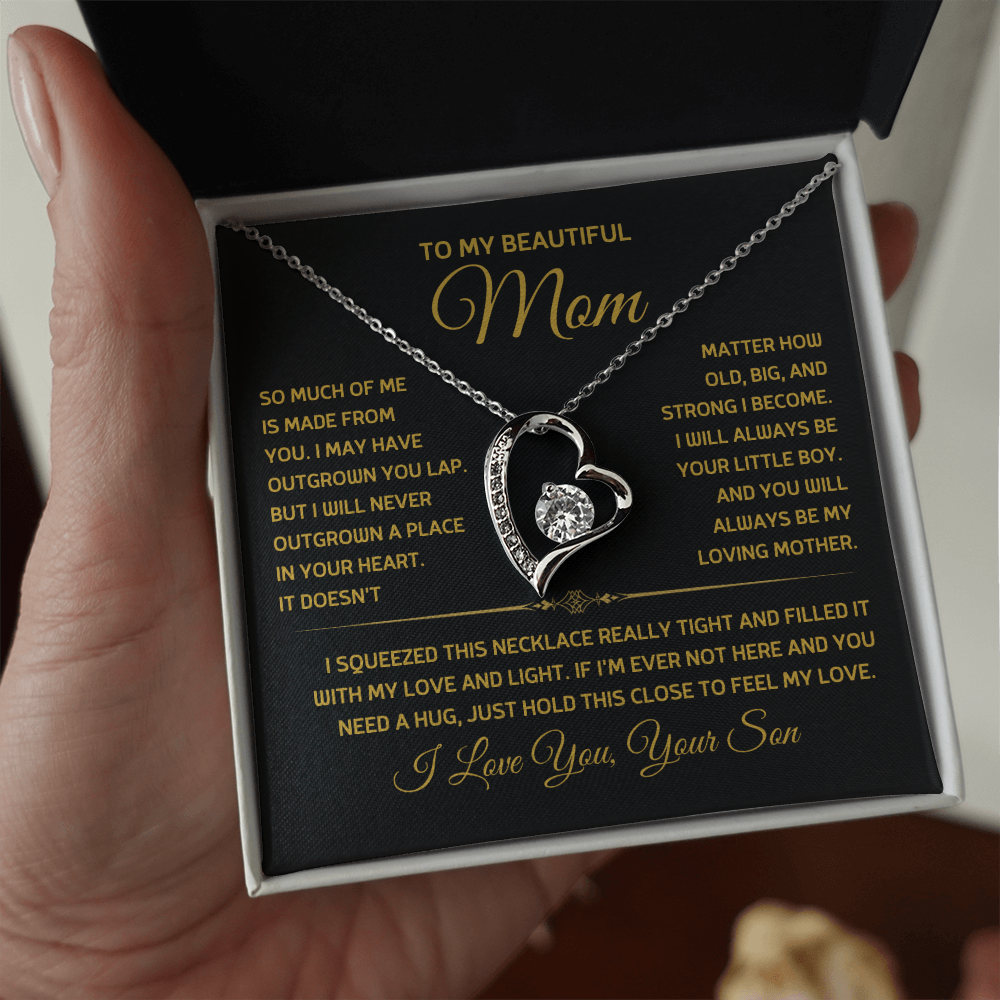 To My Mom – Forever Love Necklace from Son