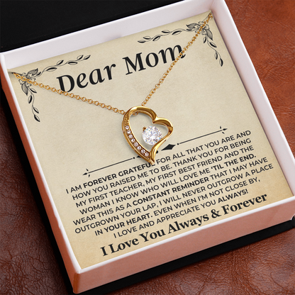 Dear Mom – Forever Love Necklace from Daughter