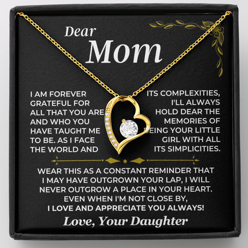 To My Mom – Forever Love Necklace from Daughter