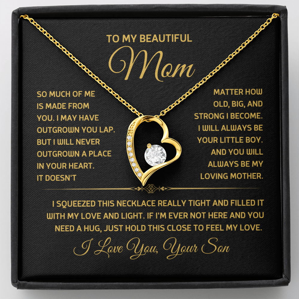 To My Mom – Forever Love Necklace from Son