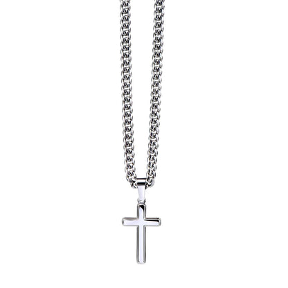Gift for Son Cross Necklace – Love You Always & Forever from Parent