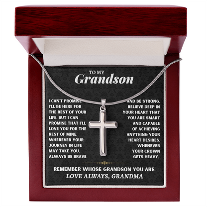 birthday-gift-for-grandson-from-grandma-artisan-cross