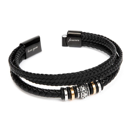 birthday-gift-for-grandson-from-grandpa-leather-bracelet