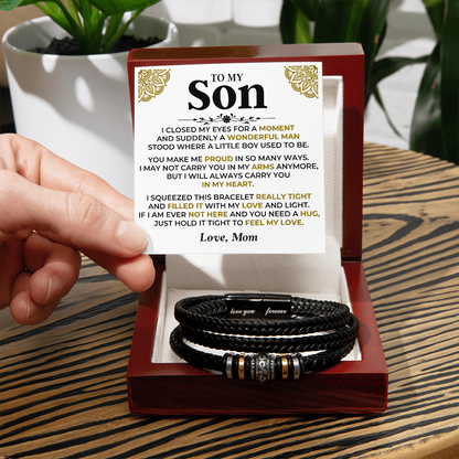 birthday-gift-for-son-love-you-forever-bracelet 