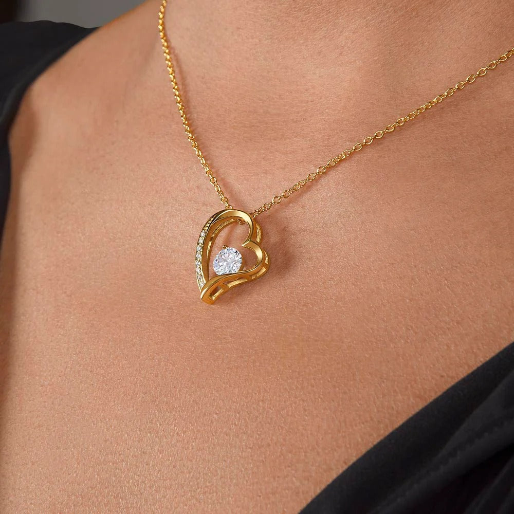 To My Bonus Daughter Necklace – A Forever Gift of Love & Bond