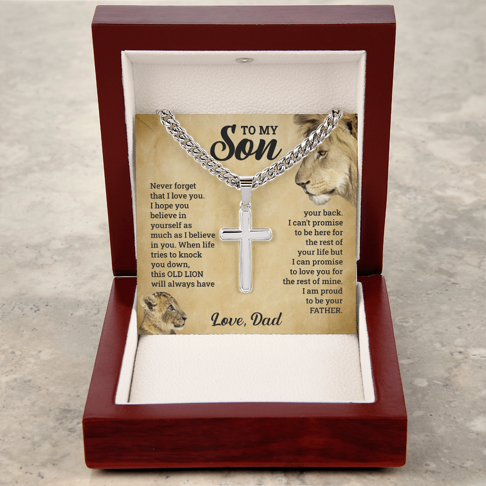 christian-cross-necklace-for-son-from-father 
