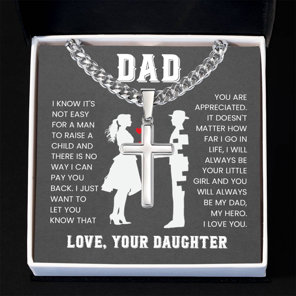 christmas-cross-necklace-present-for-dad-from-daughter