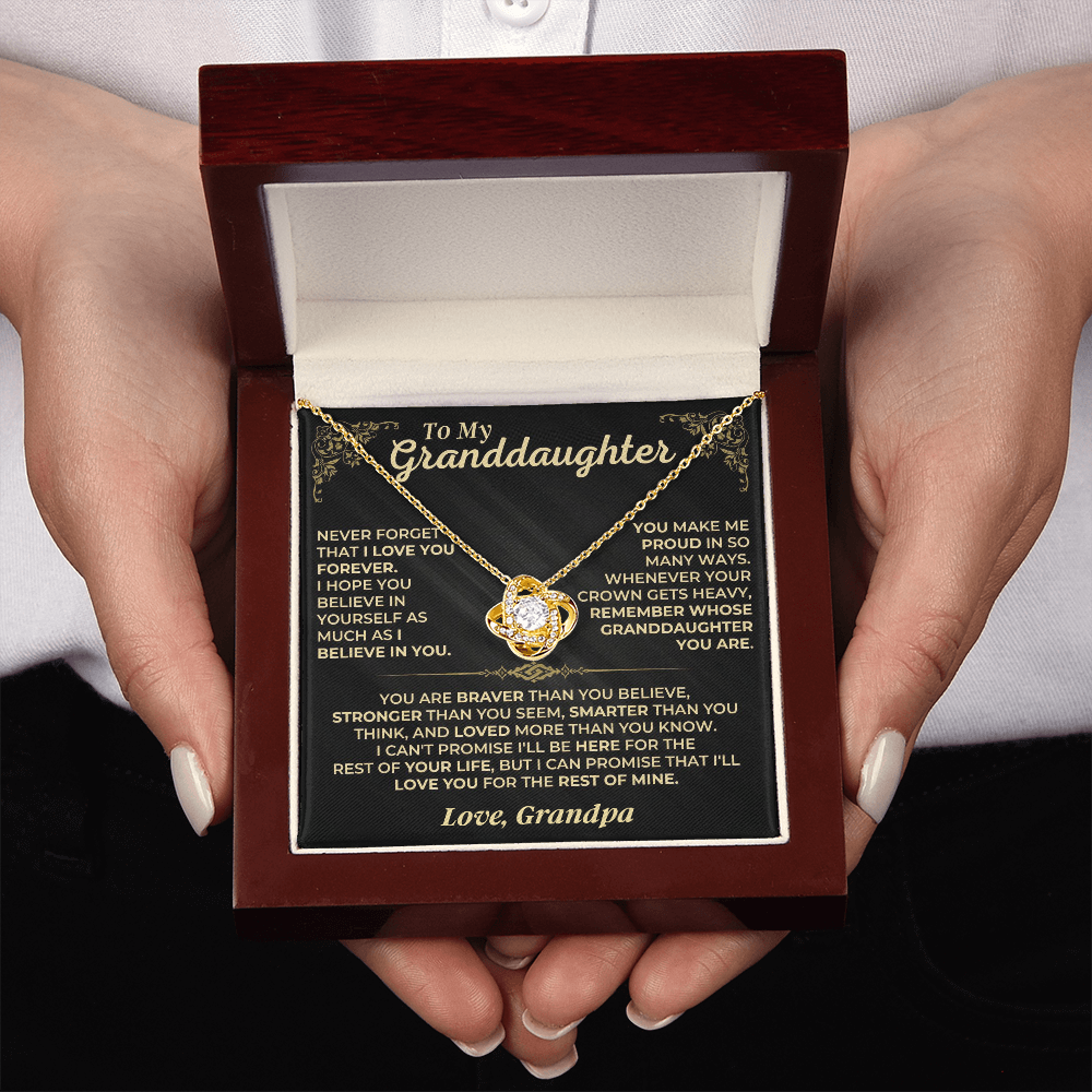 christmas-jewelry-for-granddaughter-love-knot-design -gift-set1