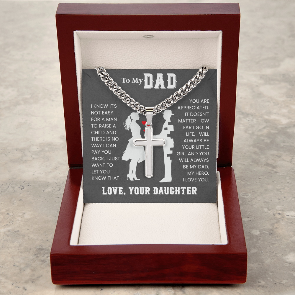 dad-my-hero-cross-necklace-from-daughter