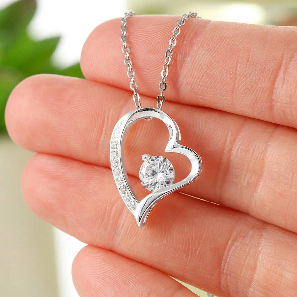 Dear Mom Necklace – From Your Forever Little Boy