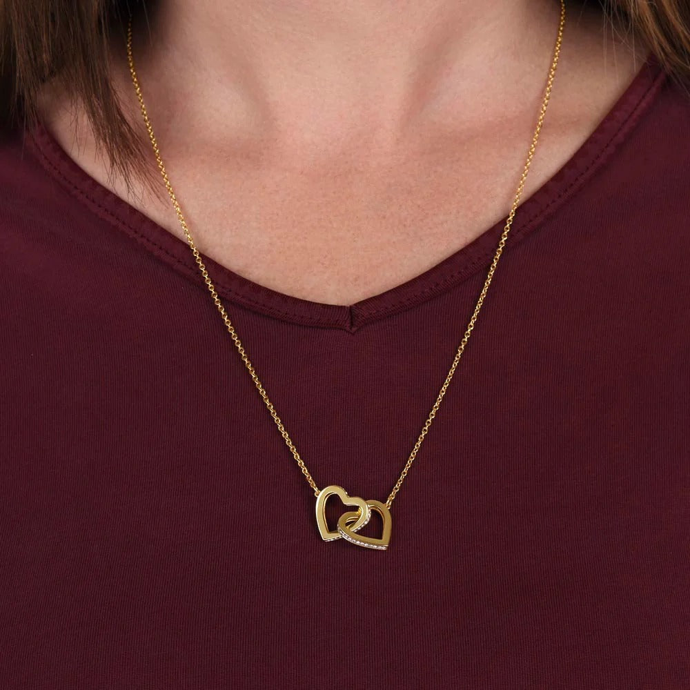 Dear Mom Necklace – From Your Forever Little Girl