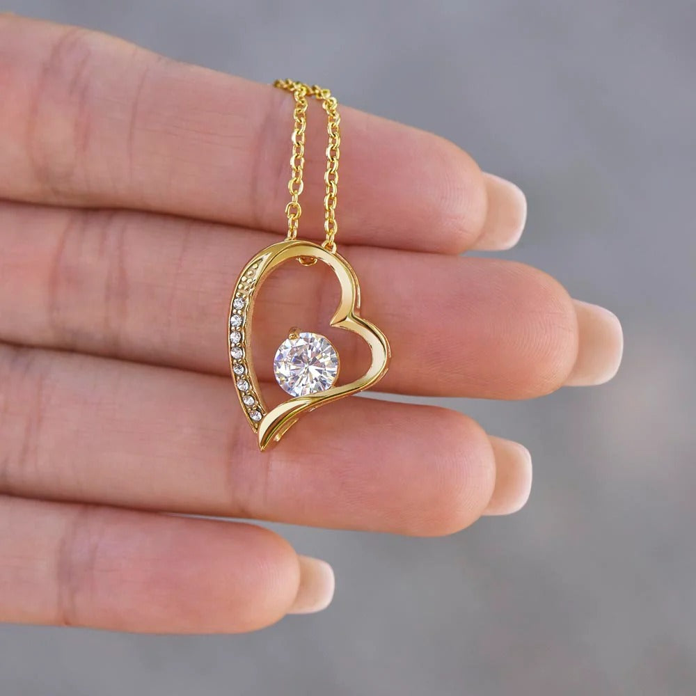 Dear Mom Necklace – Love & Gratitude from Daughter