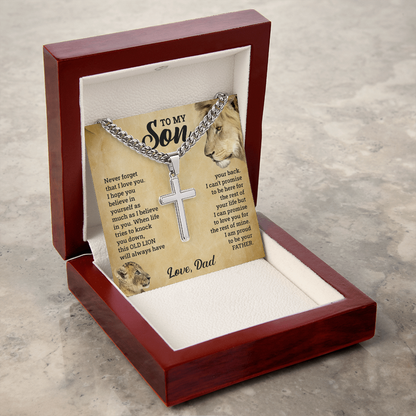 faith-inspired-son-necklace-with-heartfelt-message 