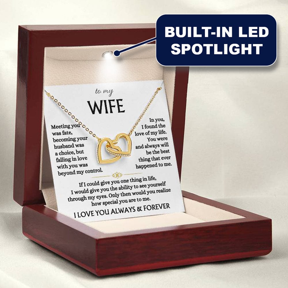 Heart-necklace-gift-for-wife-yellow-gold-pendant-side-angle