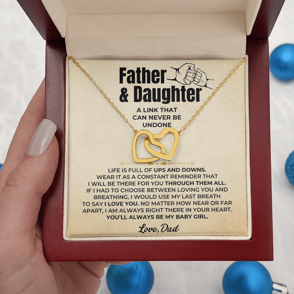 graduation-gift-for-daughter-from-dad-interlocking-hearts 