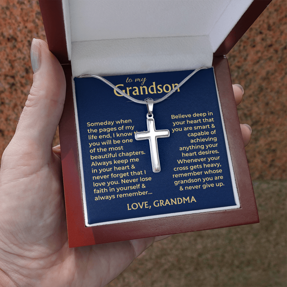 grandma-to-grandson-cross-necklace-with-inspirational-message