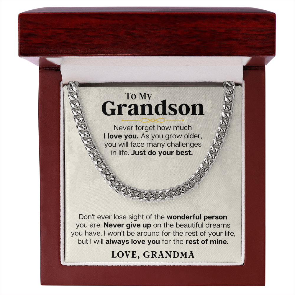 keepsake-gift-for-grandson-from-grandma-with-cuban-link-necklace