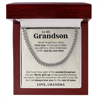 keepsake-gift-for-grandson-from-grandma-with-cuban-link-necklace