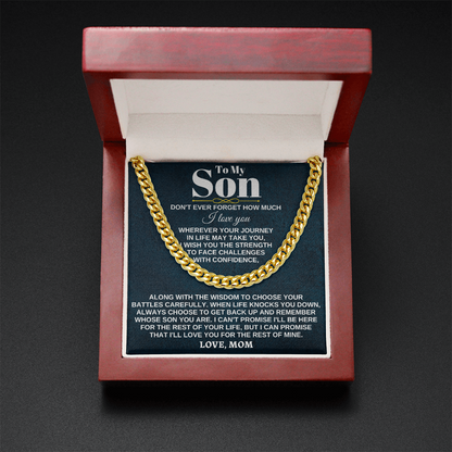 luxury-cuban-link-chain-gift-for-son-with-message 